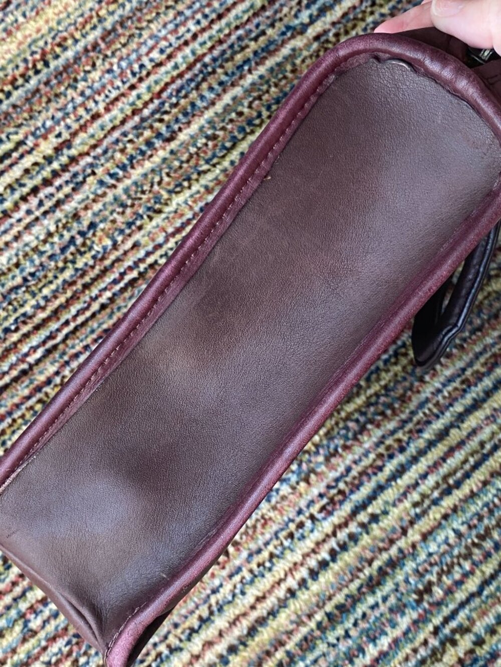 Vintage NYC Era Burgundy Coach (1985 Winter Catalog) Briefcase Attache Bag - Picture 11 of 15